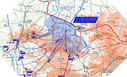 Image : Carte de la situation tactique 25 au 29 juillet 1944