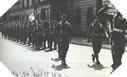Image : Le défilé à Londres du 14 juillet 1942, mené par le Commandant Kieffer