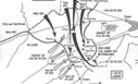 Image : Carte de l'opération Epsom illustrant la mission de la 49ème division d'infanterie 