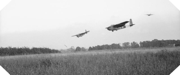 Image : Les opérations aéroportées anglo-canadiennes en Normandie - 6 juin 1944