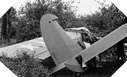 Image : Un laneur Waco CG-4A abimé lors de son atterrissage 