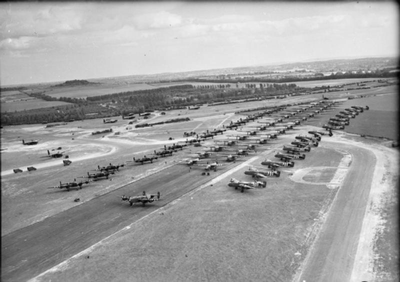 Bases aériennes alliées en Angleterre - Débarquement de Normandie 1