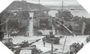 Image : Une partie de l'armada Alliée dans un des ports de l'Angleterre