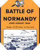 Image : Carte historique, Bataille de Normandie, numéro 102