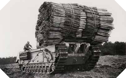 Image : Char Mark IV Churchill Fascine