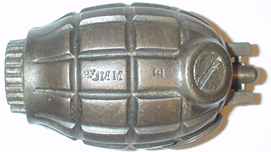 Image : Grenade Mark I numéro 36 Mills