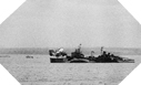 Image : L'HMS Belfast ouvre le feu sur les positions allemandes le 6 juin 1944
