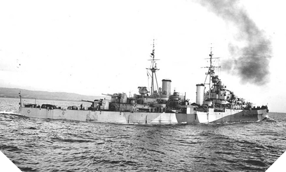 HMS Black Prince - Battle of Normandy 1 Image : HMS Black Prince