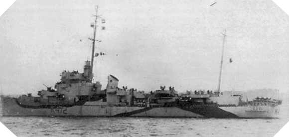 Image : HMS Dacres 