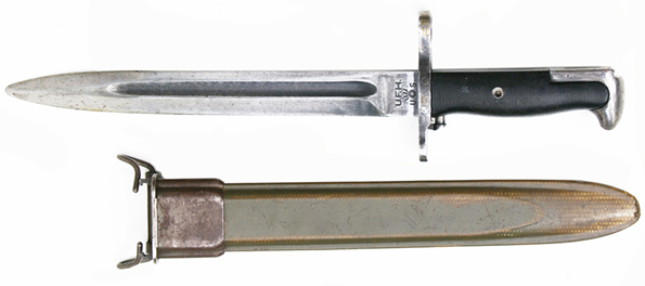 Bayoneta americana M1942 - Historia, ficha técnica y foto 1 Image : Baïonnette américaine M1942
