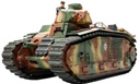 Image : Char B1 Bis allemand - Tamiya