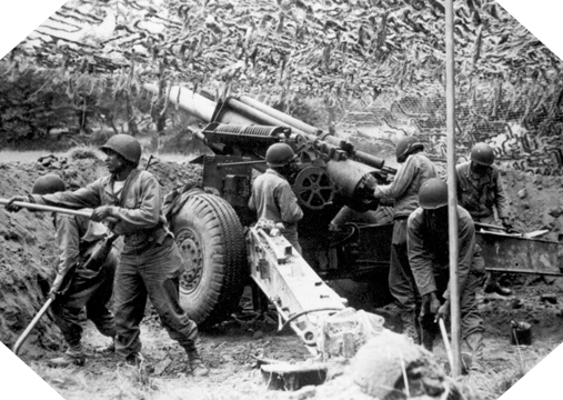 Image : Obusier de 105 mm M2A1