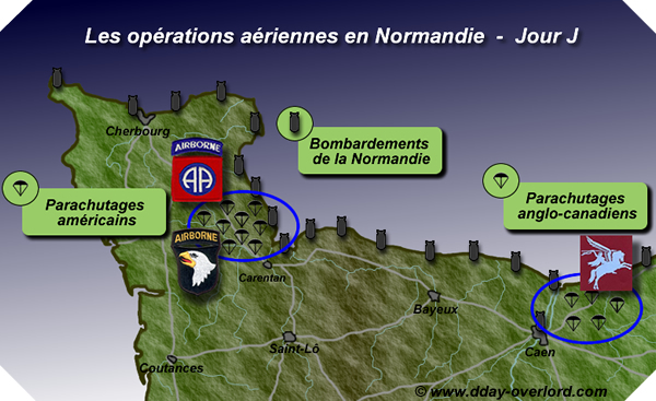 Les opérations aériennes en Normandie - 6 juin 1944 - Jour J 2