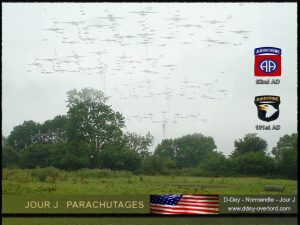 Parachutage en Normandie