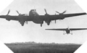 Image : Décollage d'un bombardier Britannique tractant un planeur Horsa