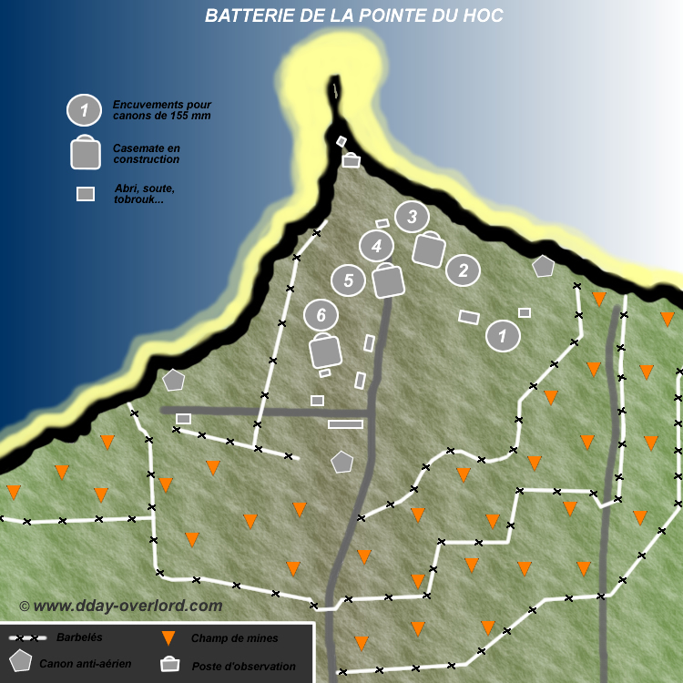 Assault Of Pointe Du Hoc During The Normandy Landings In 1944