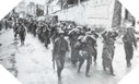 Image : Colonne de prisonniers allemands dans Cherbourg
