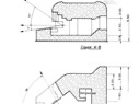 Image : Plans et caractéristiques de la casemate pour canon sans affût avec embrasure R671