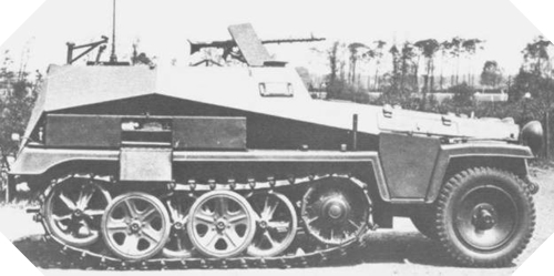 Image : SonderKraftfahrzeug SdKfz 250