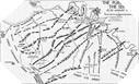 Image : Carte de la progression vers la Seine avec l'opération Paddle