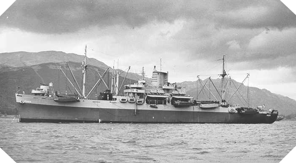 Image : cargo U.S.S. Samuel Chase