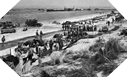 Image : Débarquement des renforts en hommes, matériel et véhicules sur Utah Beach