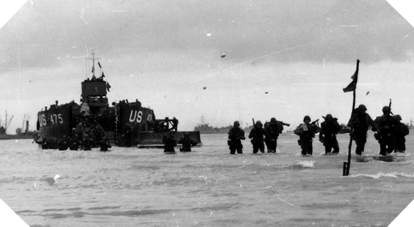 Image : Photos d'Utah Beach le 6 juin 1944