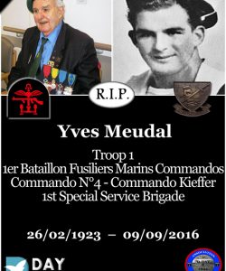 Yves Meudal - 1er bataillon Fusiliers Marins Commandos
