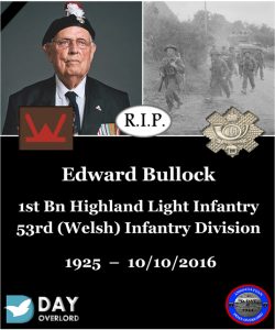 Edward Bullock - 53rd (Welsh) Infantry Division
