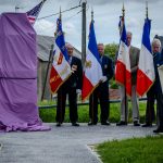 Stèle Major Tucker à Carentan - Commémorations 2017 du D-Day 26