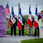 Stèle Major Tucker à Carentan - Commémorations 2017 du D-Day 21