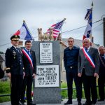 Stèle Major Tucker à Carentan - Commémorations 2017 du D-Day 24