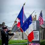 Stèle Major Tucker à Carentan - Commémorations 2017 du D-Day 27