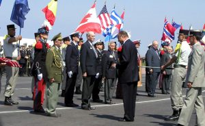 Jacques Chirac 2004 Arromanches