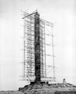 La station de repérage du Klein Heidelberg de Carneville. Photo : US National Archives