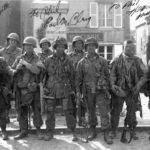 Parachutistes de la 101st Airborne Division, 506th PIR, Easy Company à Sainte-Marie-du-Mont. Photo : US National Archives