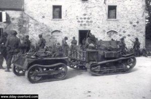 Ferme Marmion à Ravenoville le 6 juin 1944. Photo : US National Archives