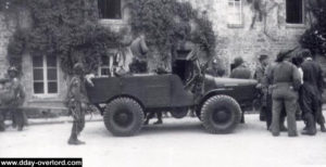 Ferme Marmion à Ravenoville le 6 juin 1944. Photo : US National Archives