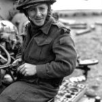 Le Corporal McAllister, qui revendique la capture de 160 soldats Allemands à Saint-Lambert-sur-Dive. Photo : IWM