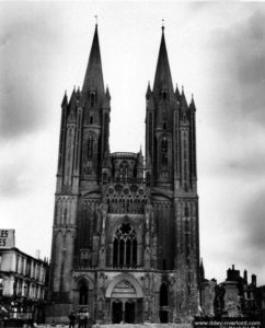 La cathédrale Notre-Dame de Coutances. Photo : US National Archives