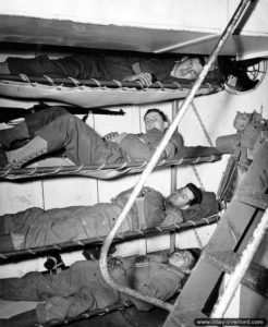 Personnel from 90th Infantry Division aboard LCI (L) -326 to Utah Beach. Photo: US National Archives