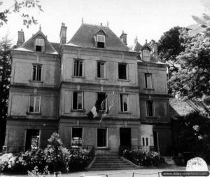 Villa Maurice à Cherbourg. Photo : US National Archives