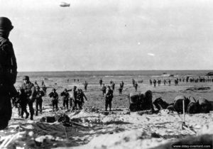 Débarquement de renforts sur Utah Beach. Photo : US National Archives