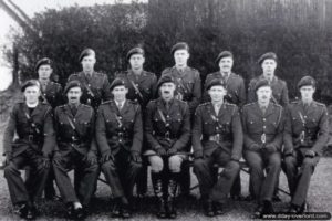 Janvier 1944 : officiers du 225th Parachute Field Ambulance à Bulford. Photo : IWM