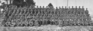 Personnels de la D Company, 12th Battalion The Devonshire Regiment au Bulford Fields Camp. Photo : IWM