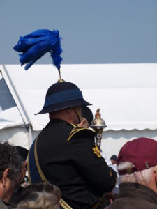 Colleville-Montgomery – Commémorations 2013 – Inauguration de la statue de Bill Millin. Photo : D-Day Overlord