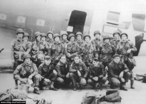 Team 3 des Pathfinders du 505th PIR (serial 11). Photo : US National Archives