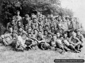 11 juillet 1944 : des soldats de la compagnie B du 507th PIR dans le secteur d'Utah Beach. Photo : US National Archives