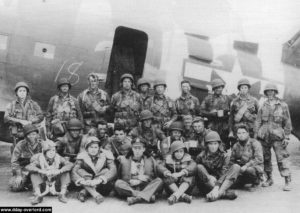 Team 3 des Pathfinders du 508th PIR (serial 18). Photo : US National Archives