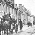Photos of the 82nd Airborne Division during the Battle of Normandy 46 7 juin 1944 : colonne de paras du 505th PIR dans la rue du Cap de Laine à Sainte-Mère-Eglise. Photo : US National Archives